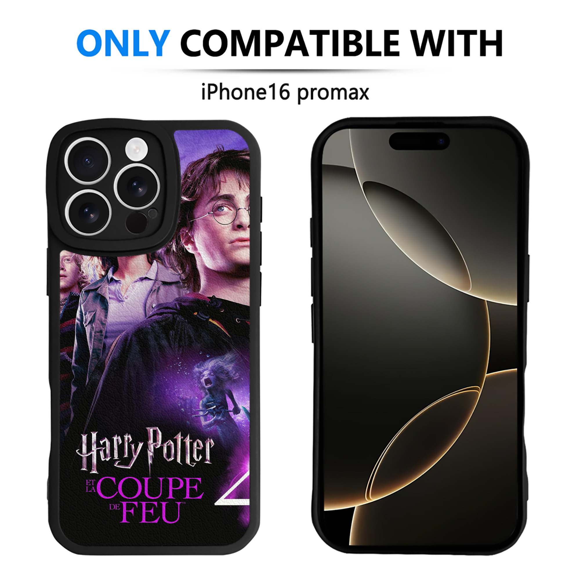 （画像用） Harry Potter ハリー・ポッターシリーズ 【iPhone 16シリーズ対応】シリコンスマホケース（レザー調） 材質：シリコン